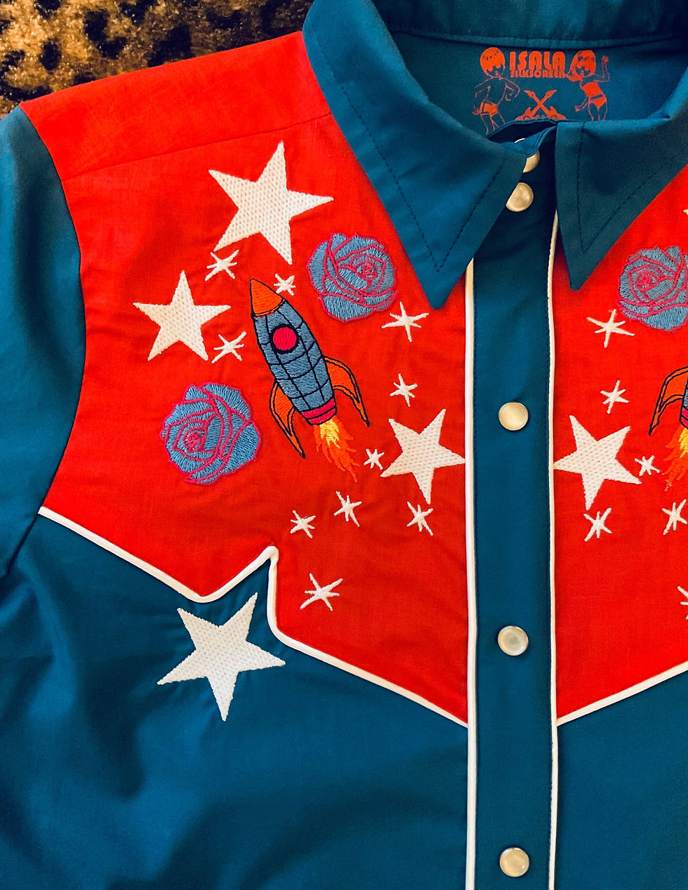 Thumbnail: Space Oddity western shirt 