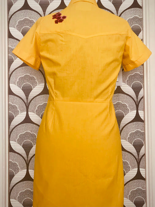 Thumbnail: Wray blue bird Yellow Dress