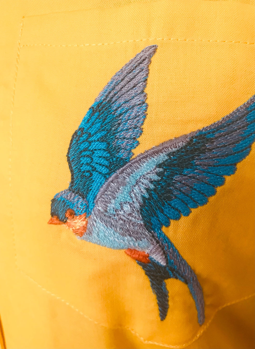 Thumbnail: Wray blue bird Shirt