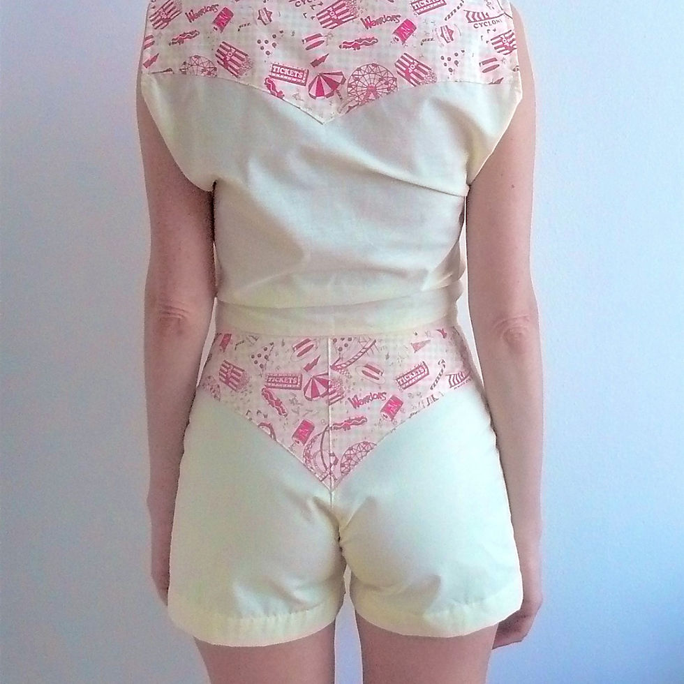 Thumbnail: Western Pinup Shorts Coney Island