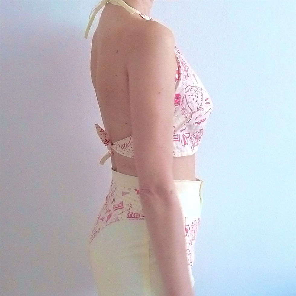 Thumbnail: Pinup Halter Top Coney Island
