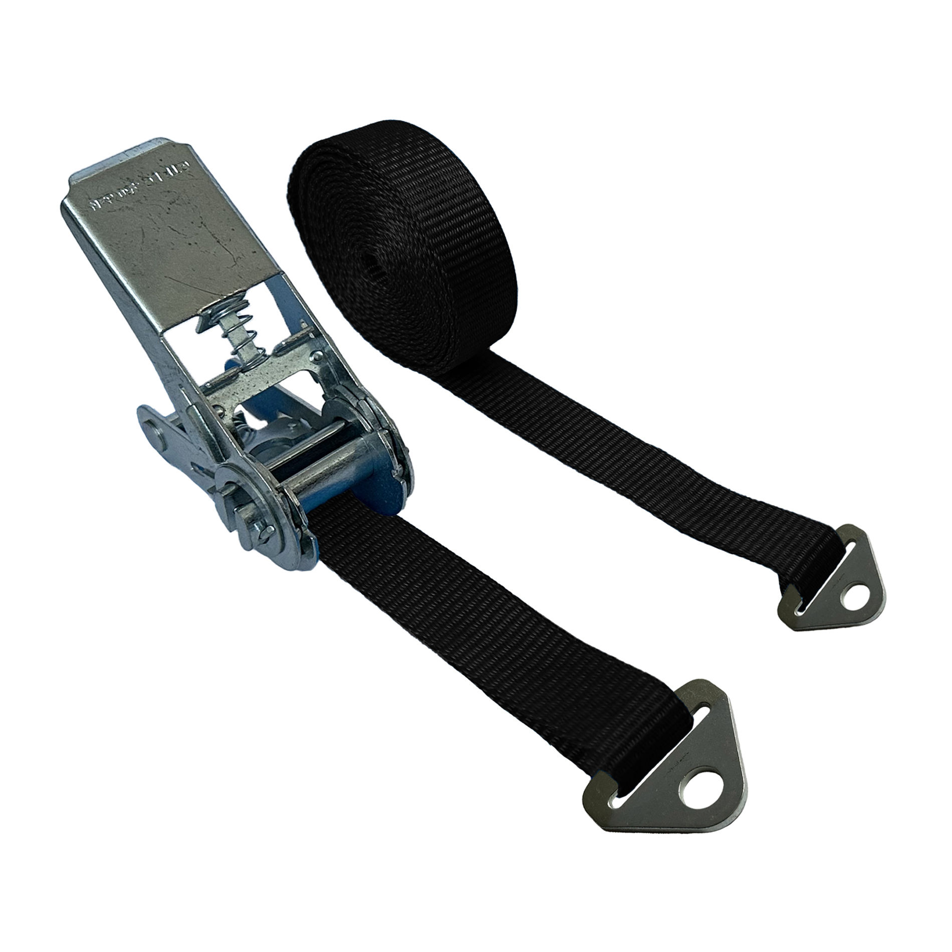 800kg Ratchet Strap with Anchor Plates