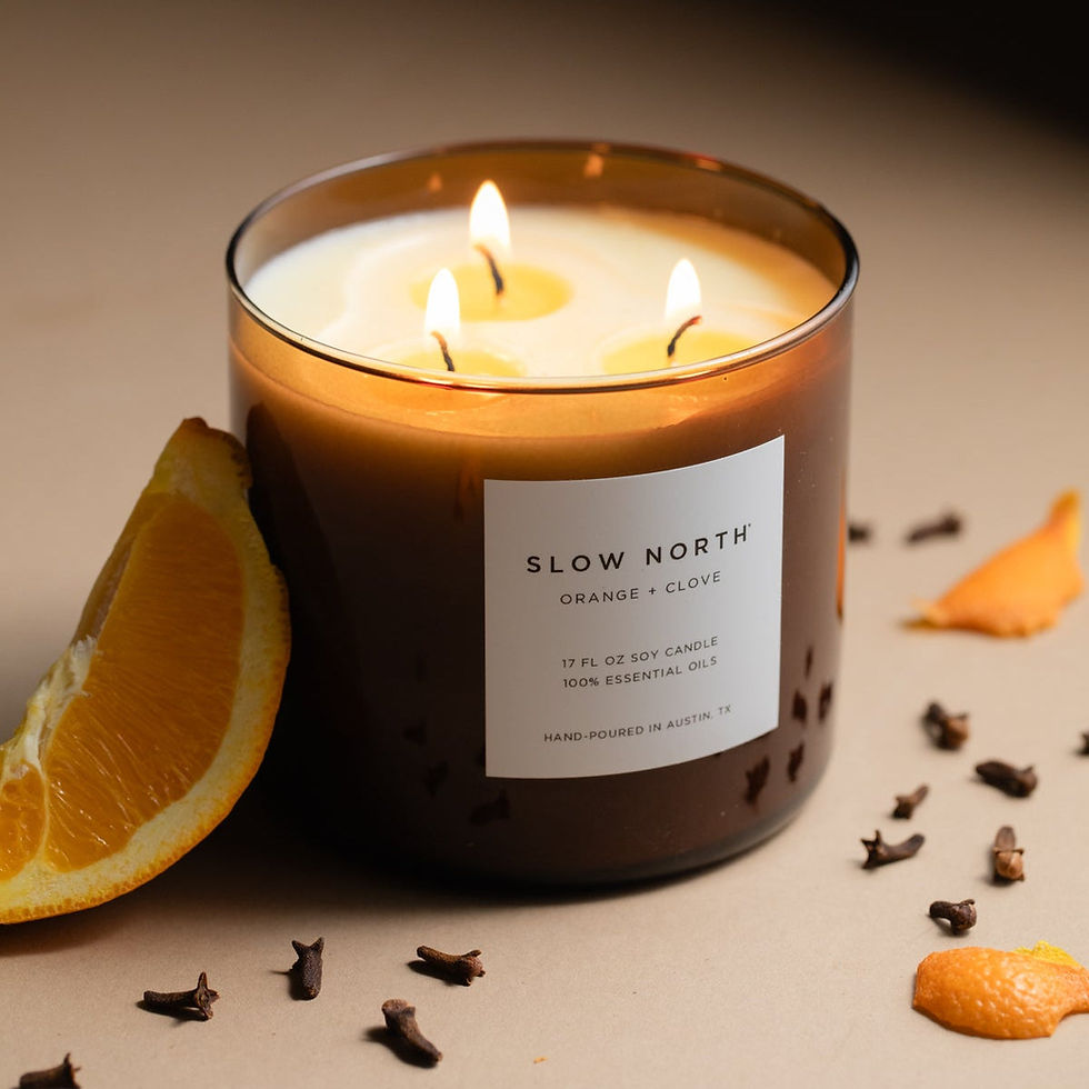 Thumbnail: Orange + Clove - Signature 3-Wick Candle
