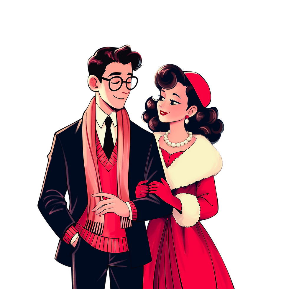 Meet Hurry Down the Chimney characters Ira Silverman and Judy Jacobs on Nov. 5, 2025. Pre-Order now.