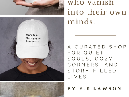 Introducing My New Online Shop: the perfect place to find gifts for readers and writers.