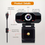 Thumbnail: Rotatable HD 1080P Webcam With Privacy Cover for PC Laptop