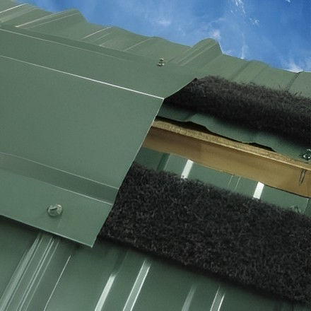 Vented Ridge Metal Metal Ridge Cap Vented Closures | United Metal