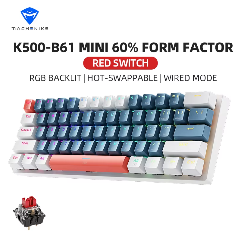 Thumbnail: NovaPlay Apex 61 Mechanical Gaming Keyboard