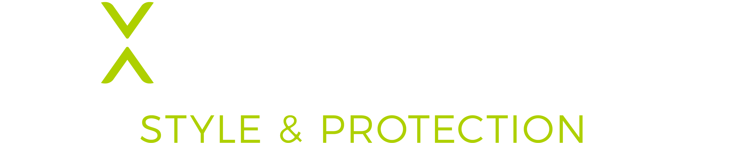 Exclusive Style & Protection Logo Half Reverse