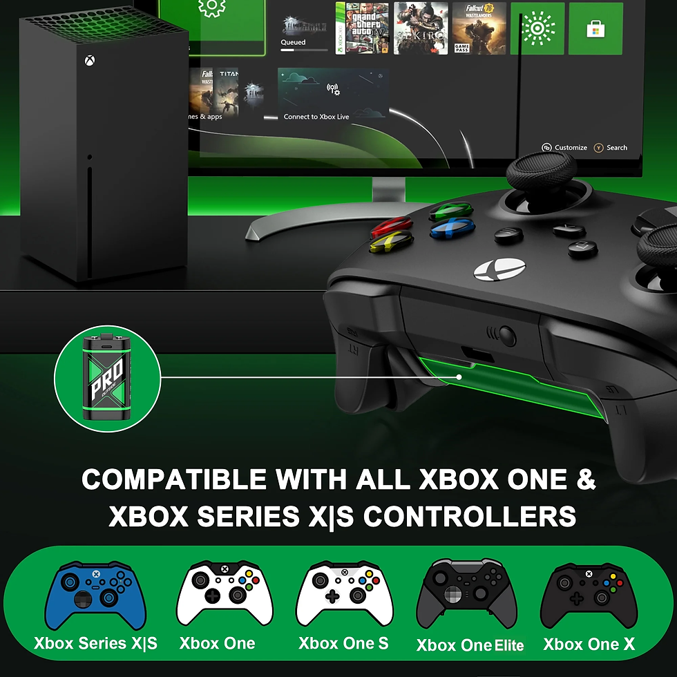 Thumbnail: Charger for Xbox Rechargeable Battery Pack