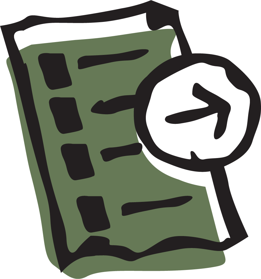Illustrated fundraiser order icon