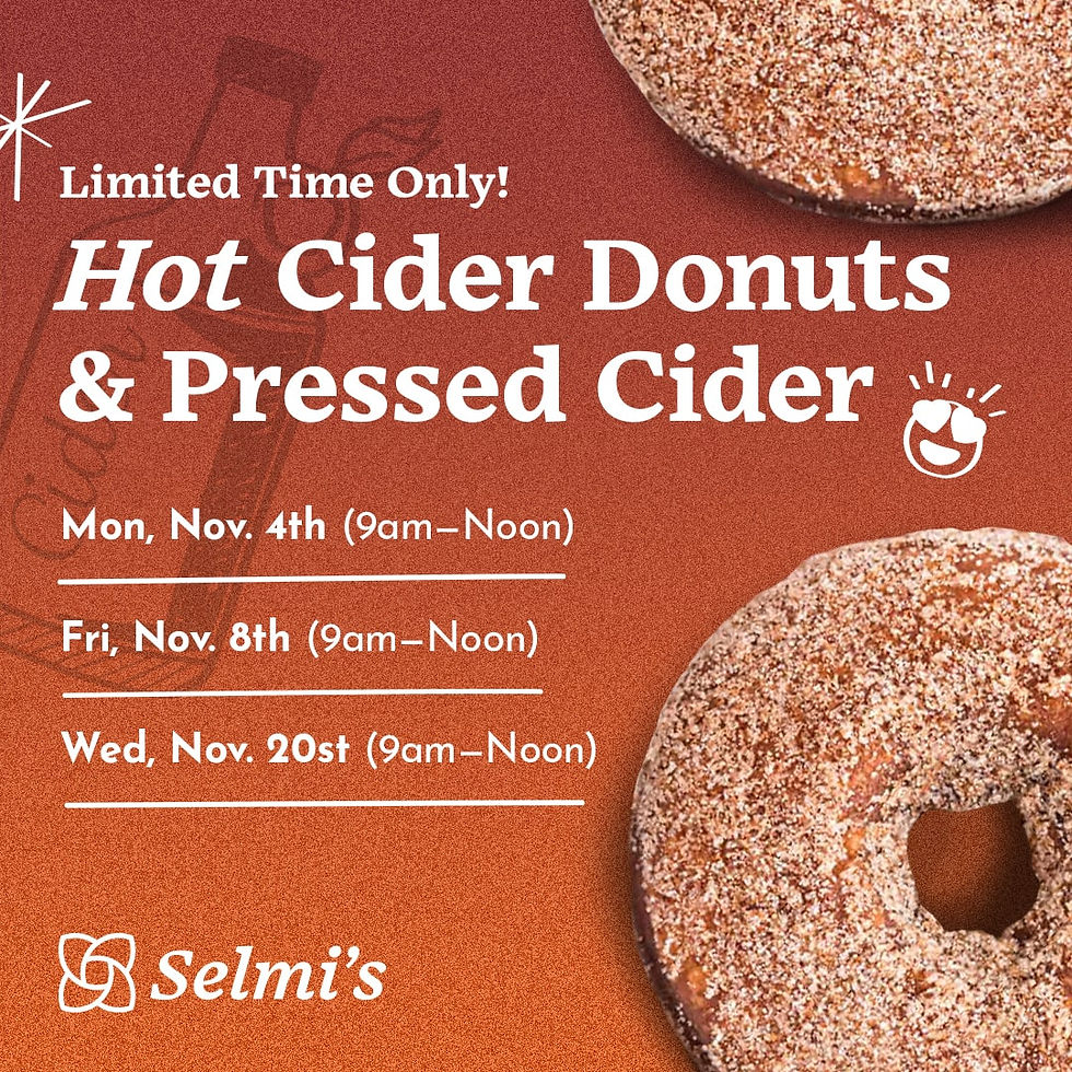 Hot Cider Donuts & Fresh Pressed Cider