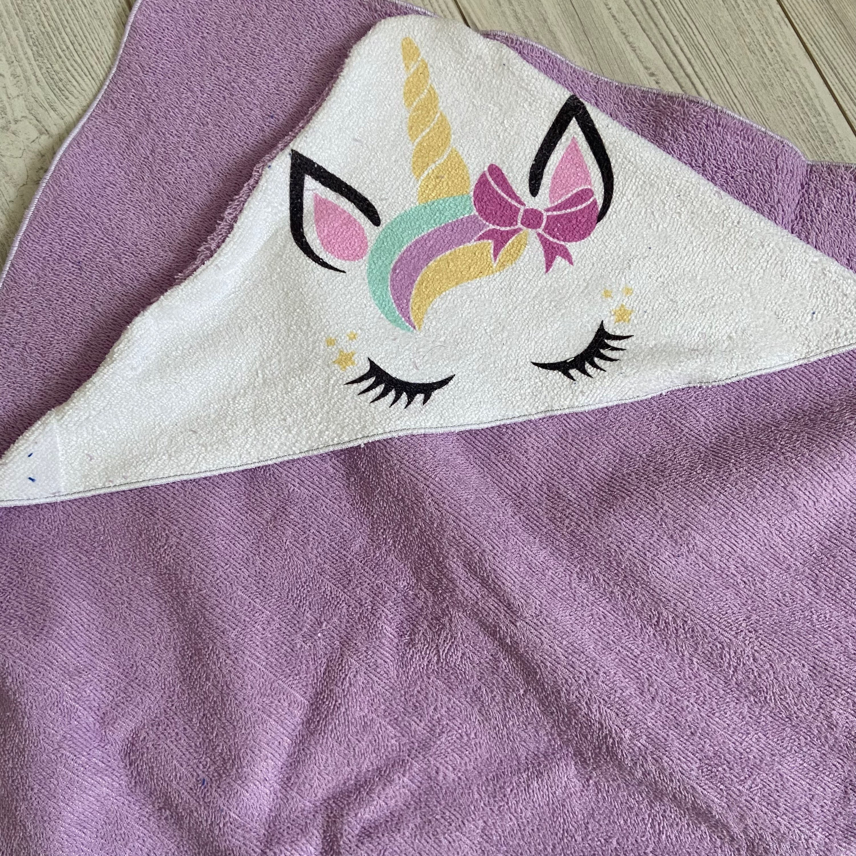 Sortie de bain - Licorne - Mamour