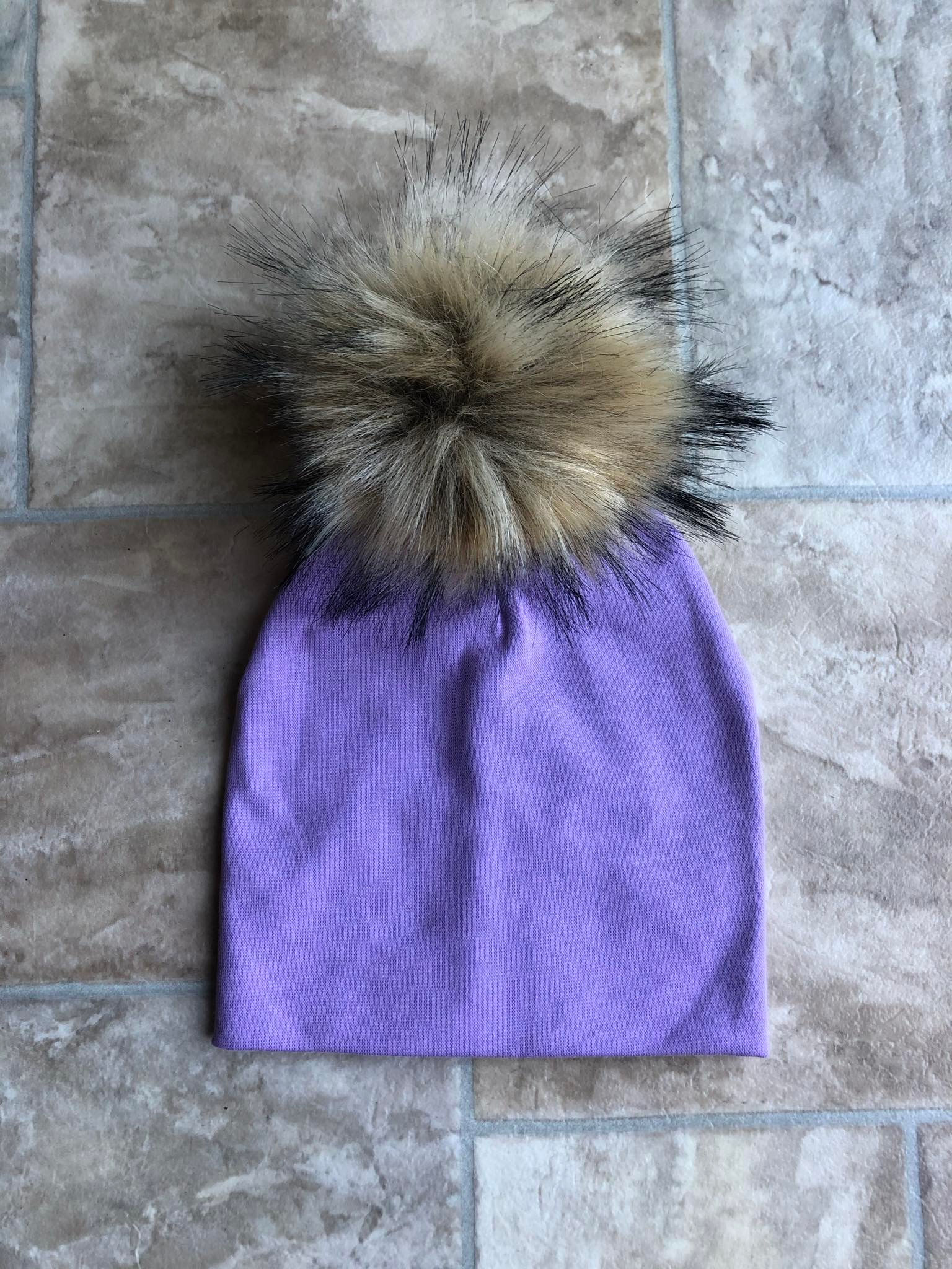 Tuque à Pompon - Lilas - Kath