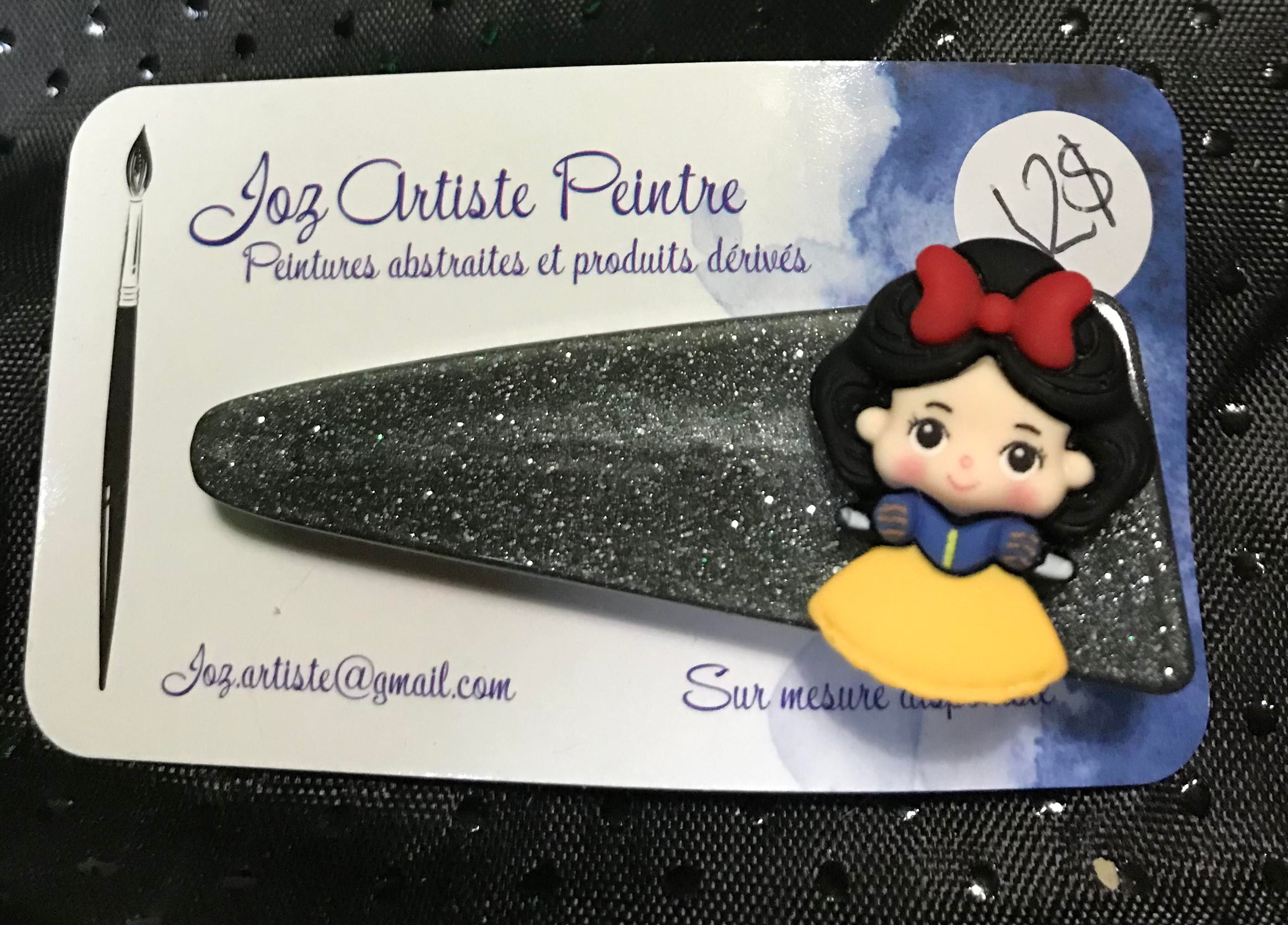 Barrette 161 - Blanche-Neige - JOZ