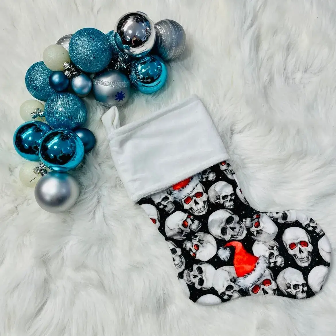 Bas de Noël - Crâne - MPB