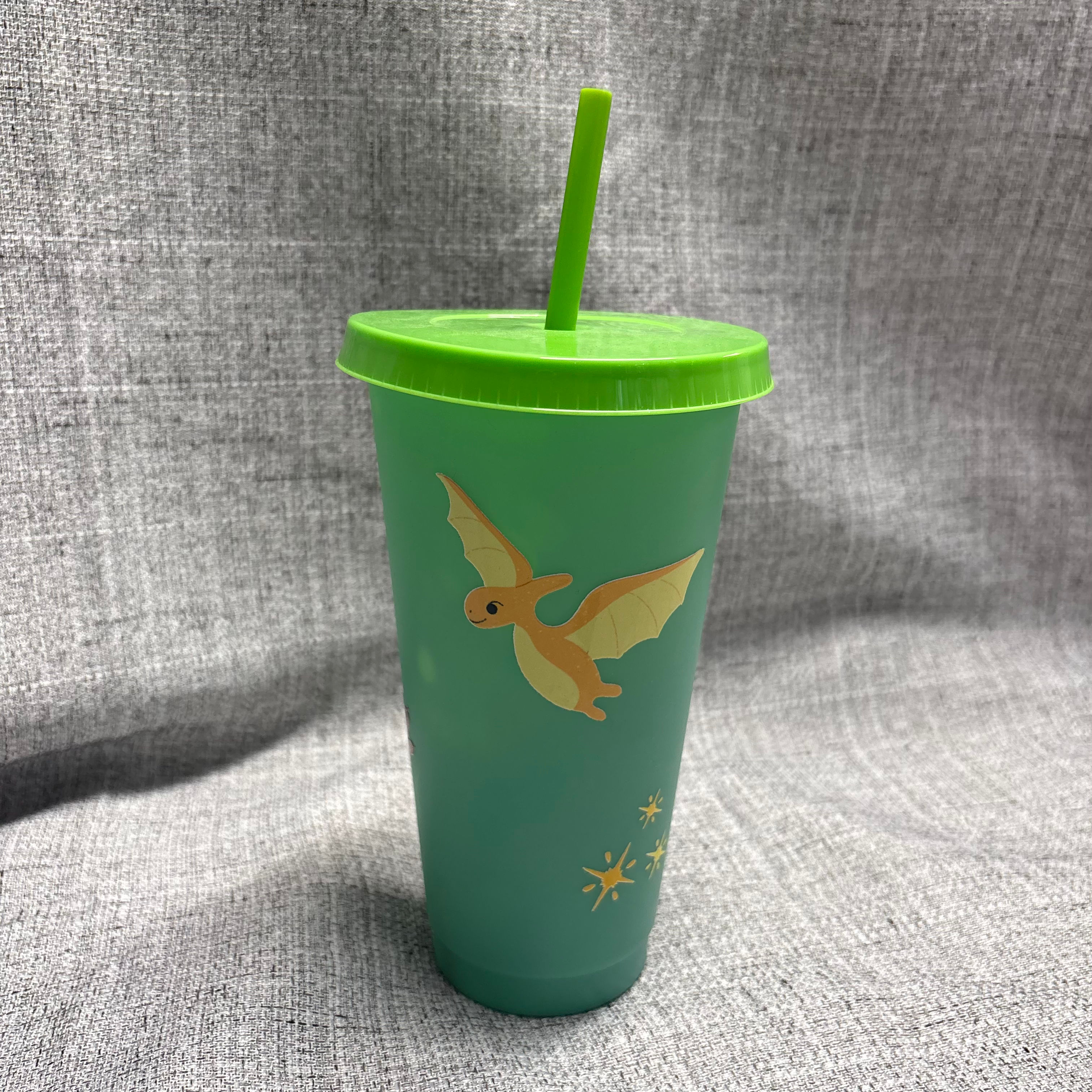 Verre à slush - Ptérodactyle - Unis vert Bohème