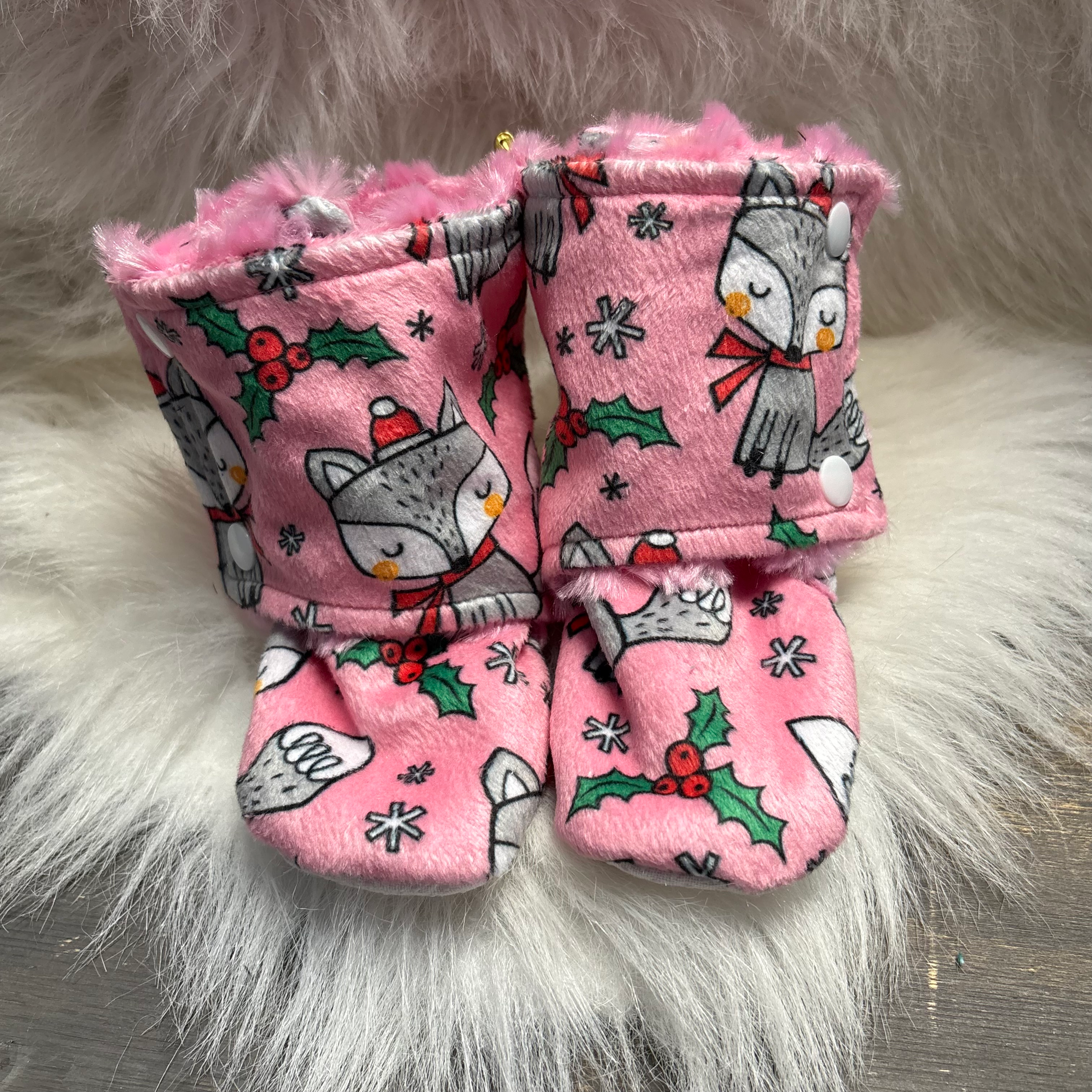 Pantoufles bottines - Renard Noël - MPB