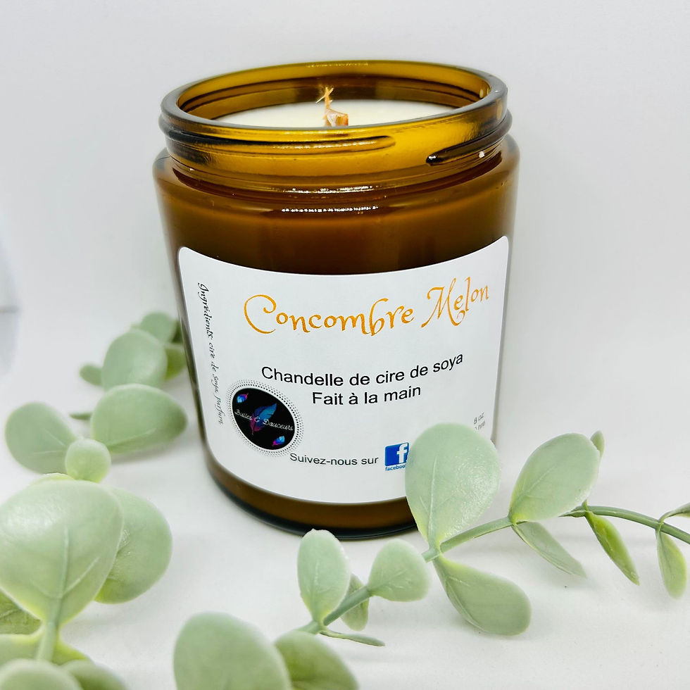 Miniature : Chandelle de soya | Bulles et Douceurs