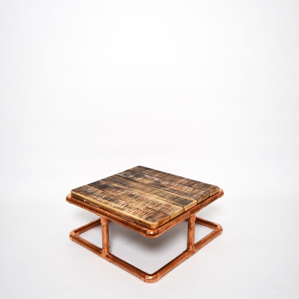 Copper Rustic Cake Stand