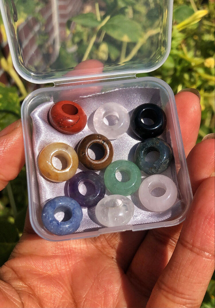 Thumbnail: Crystal Hair Beads
