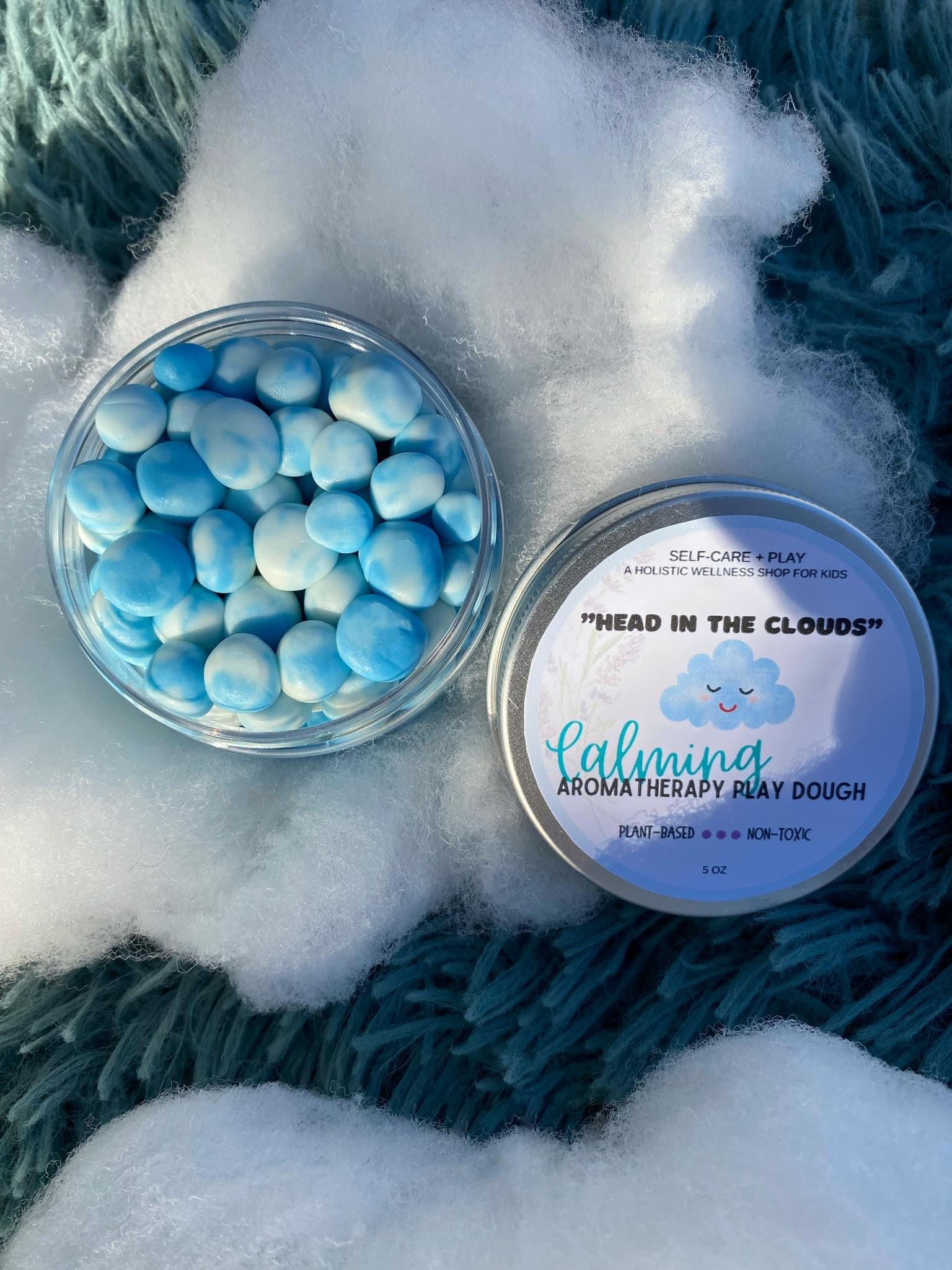 "Head In the Clouds" Calming Aromatherapy Play Dough