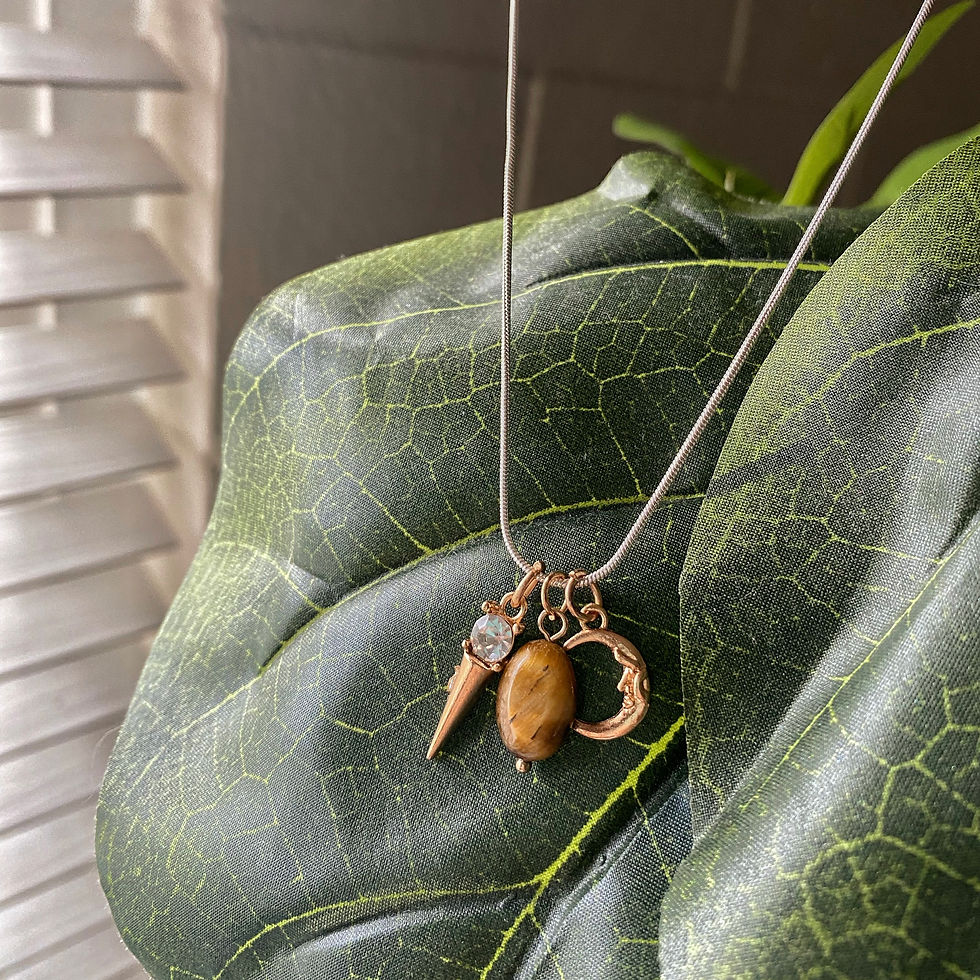 "Crescent Point" Necklace