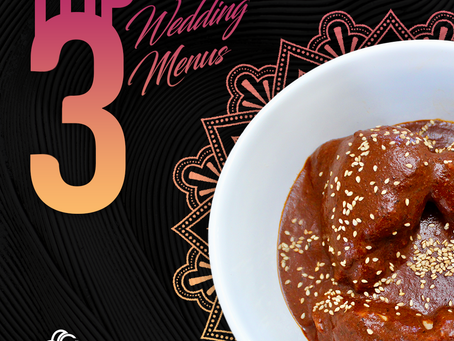Top 3 Wedding Menus