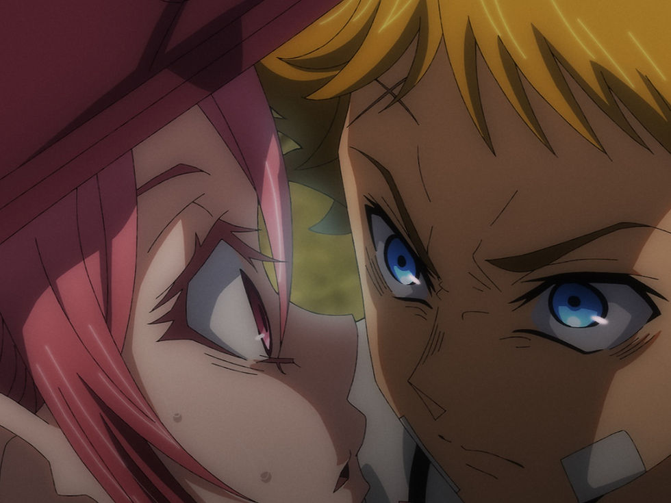 The Vermilion Mask | Anime divide temporada em dois cours e anuncia retorno em 2027   