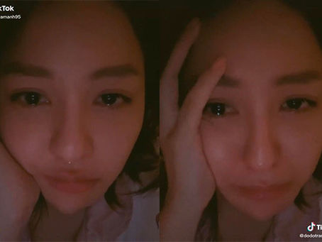 Hot girl Trâm Anh bật khóc động thái lạ khiến dân cư mạng hoang mang