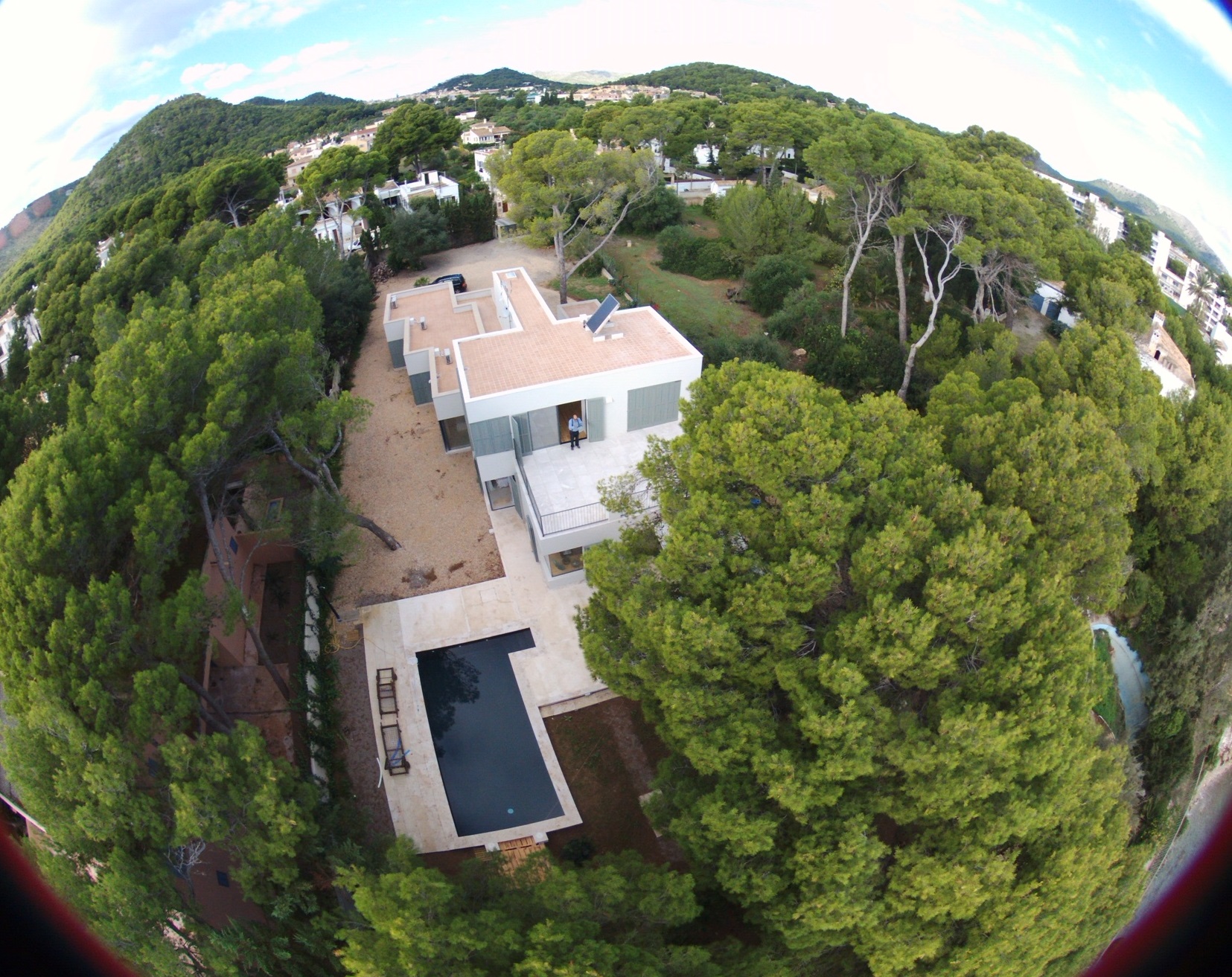 Seaside eco-house