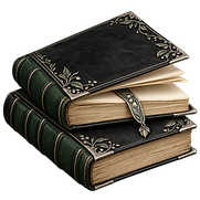 Livres anciens en cuir noir-5.png