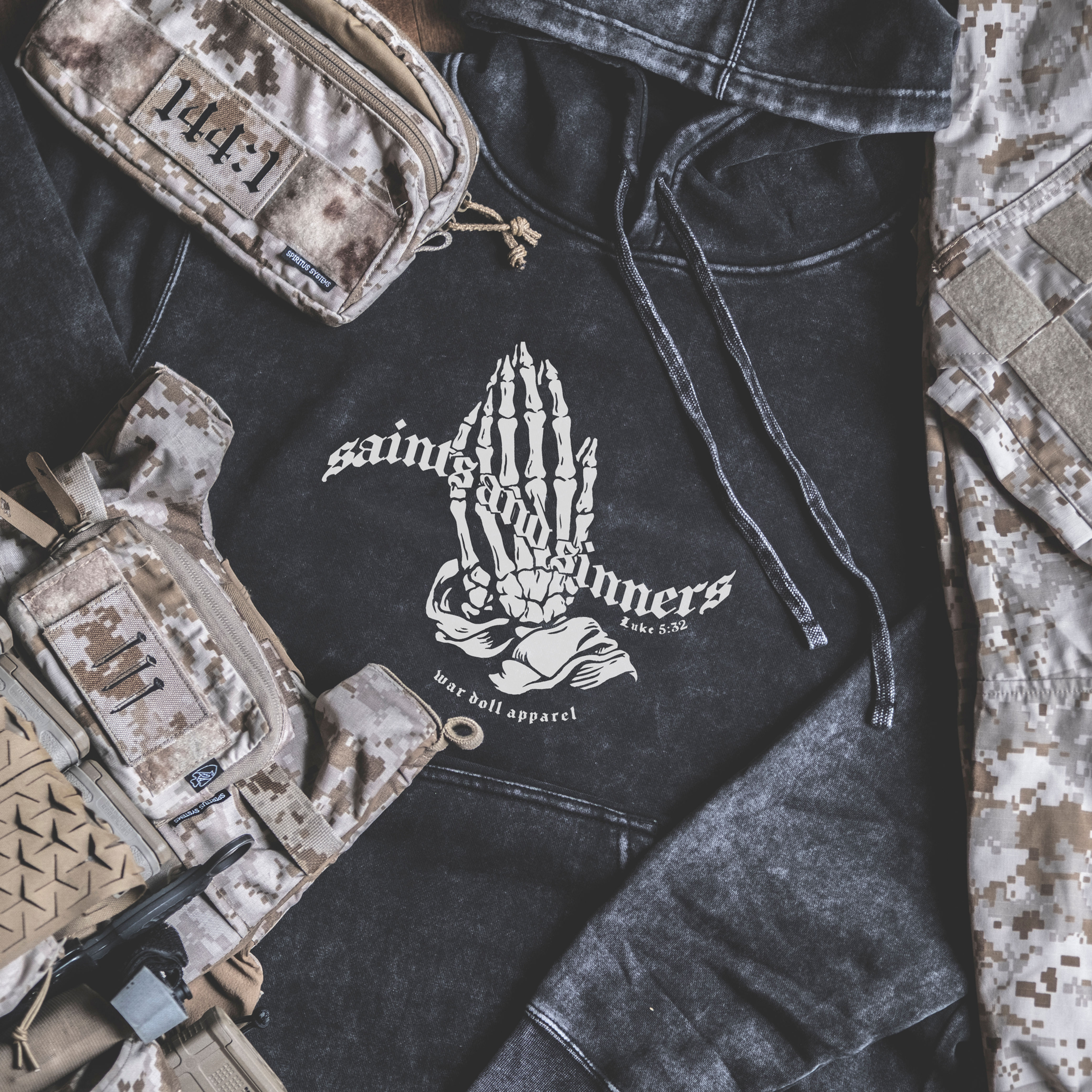 Saints and Sinners (Obsidian Pullover)