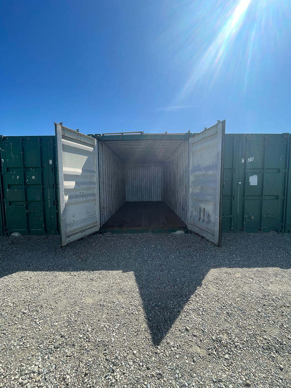 8' x 20' - $275/mo