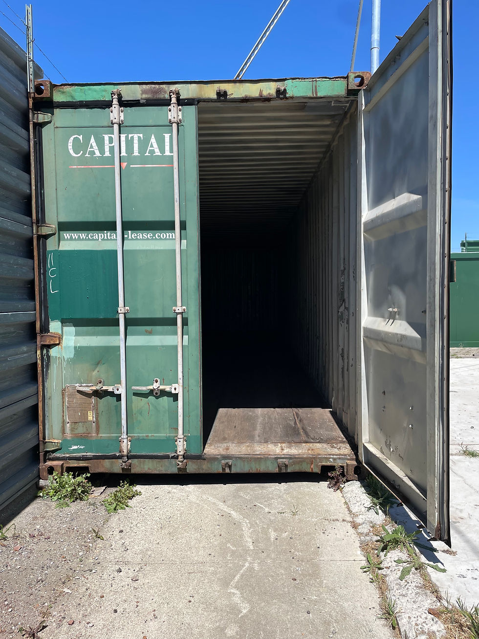 8' x 40' - $390/mo