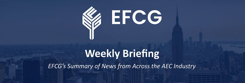 EFCG Weekly Update