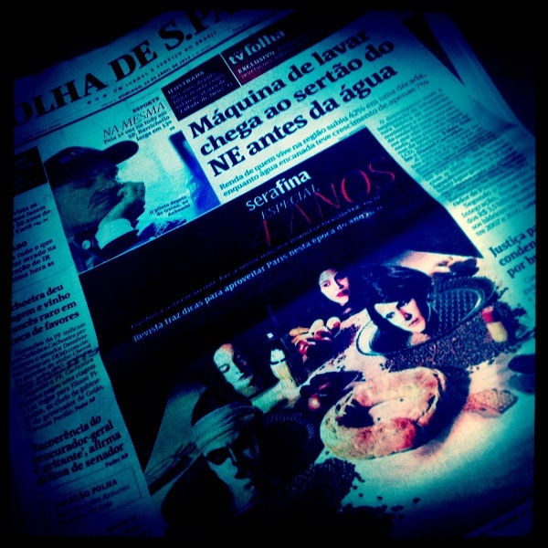 Capa Folha Secos e Molhados por elas