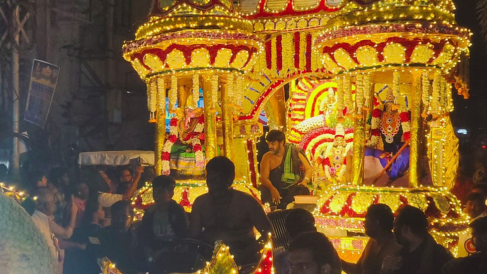 ఘనంగా అయ్యప్ప స్వామి గ్రామోత్సవం