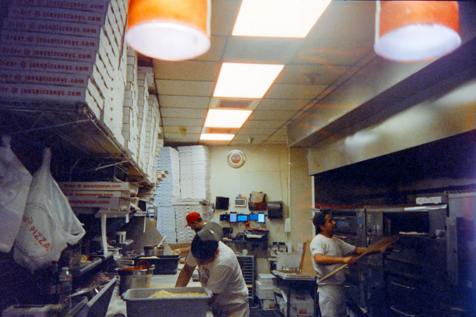 Joes Pizza am Time Square In New York City