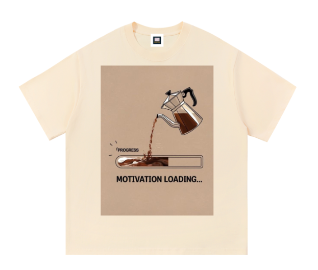 100% cotton custom print unisex t-shirt