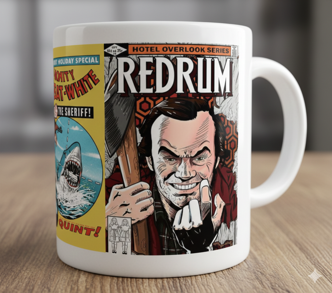 Imagination comic covers mug 1