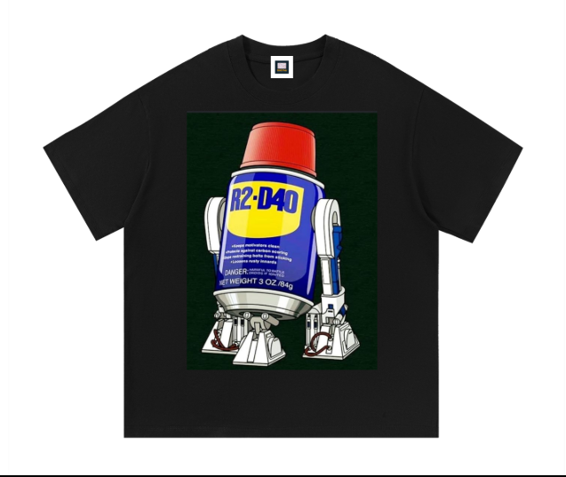 100% cotton custom print unisex t-shirt