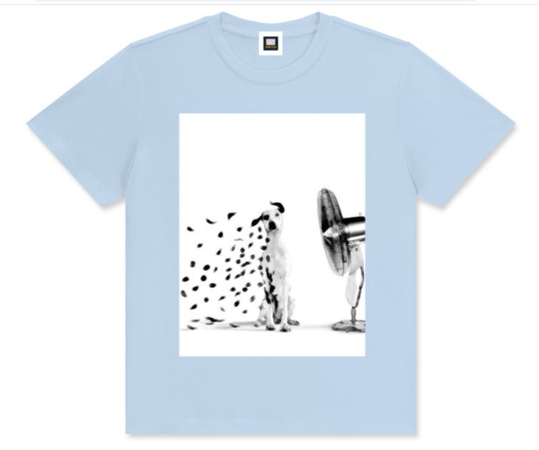 100% cotton custom print unisex t-shirt