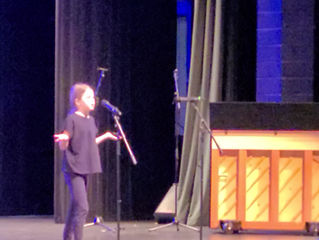 Half-Birthday performed by student Amalia Jelly-Schapio