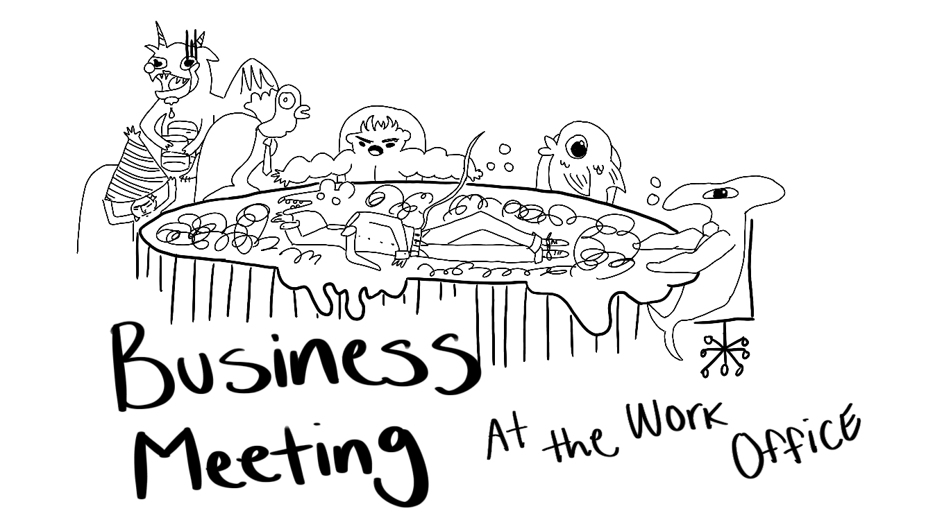Business meeting at the work office