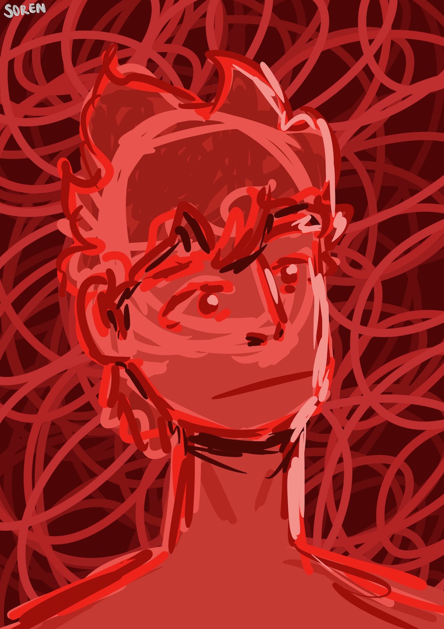 He red