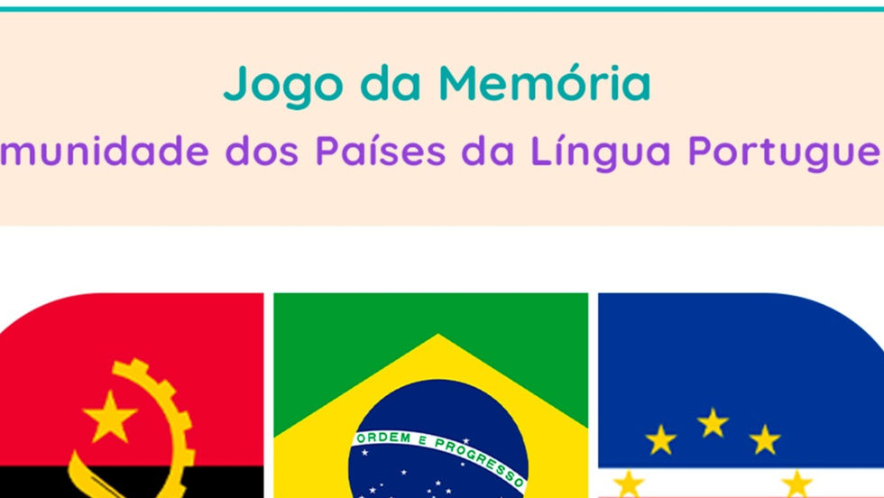 [GRATUITO] Jogo da Memória - Comunidade dos Países da Língua Portuguesa