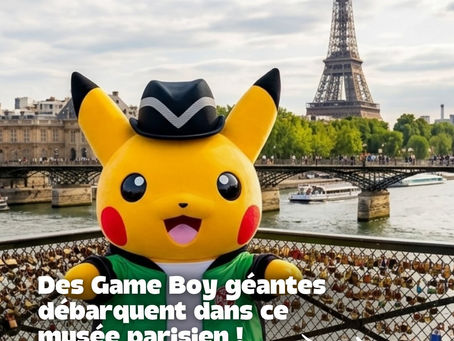 Une expo Pokémon débarque à Paris (et tu vas redevenir un enfant)