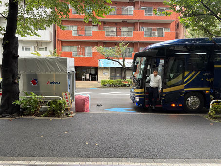 海外ツアーの団体様、スーツケース配送。