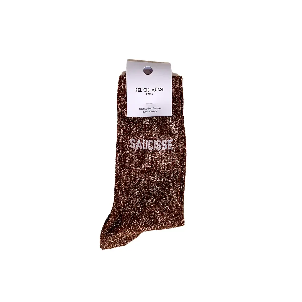 Chaussettes à Paillettes Saucisse 36/40